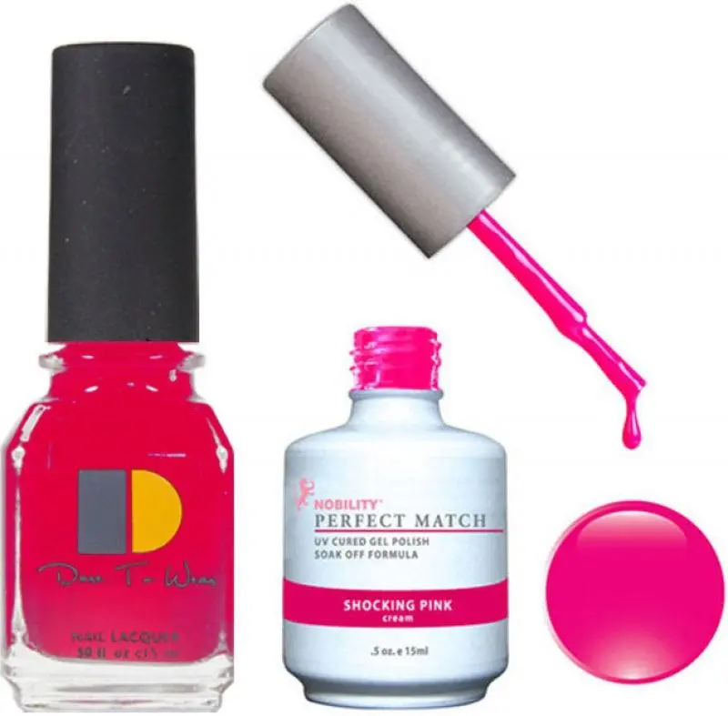 Perfect Match Gel Duo Pms 045 Shocking Pink 1