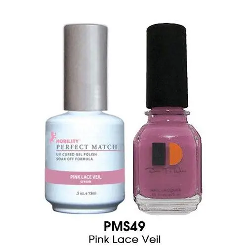 Perfect Match Gel Duo Pms 049 Pink Lace Veil 1