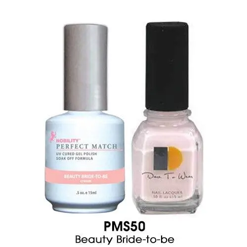Perfect Match Gel Duo Pms 050 Beauty Bride-To-Be 1