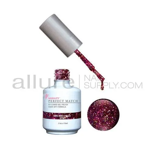 Perfect Match Gel Duo Pms 057 Red Ruby Rules 1