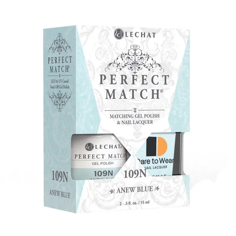 Perfect Match Gel Duo Pms 109N Anew Blue 1