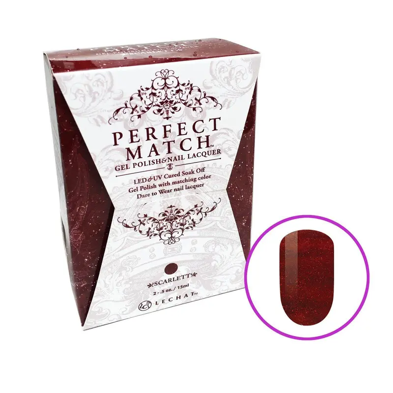 Perfect Match Gel Duo Pms 192 Scarlet 1