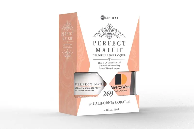 Perfect Match Gel Duo Pms 269 California Coral 1