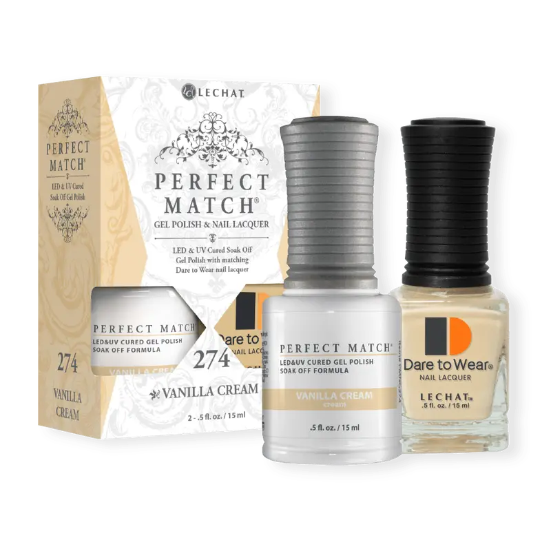 Perfect Match Gel Duo Pms 274 Vanilla Cream 1
