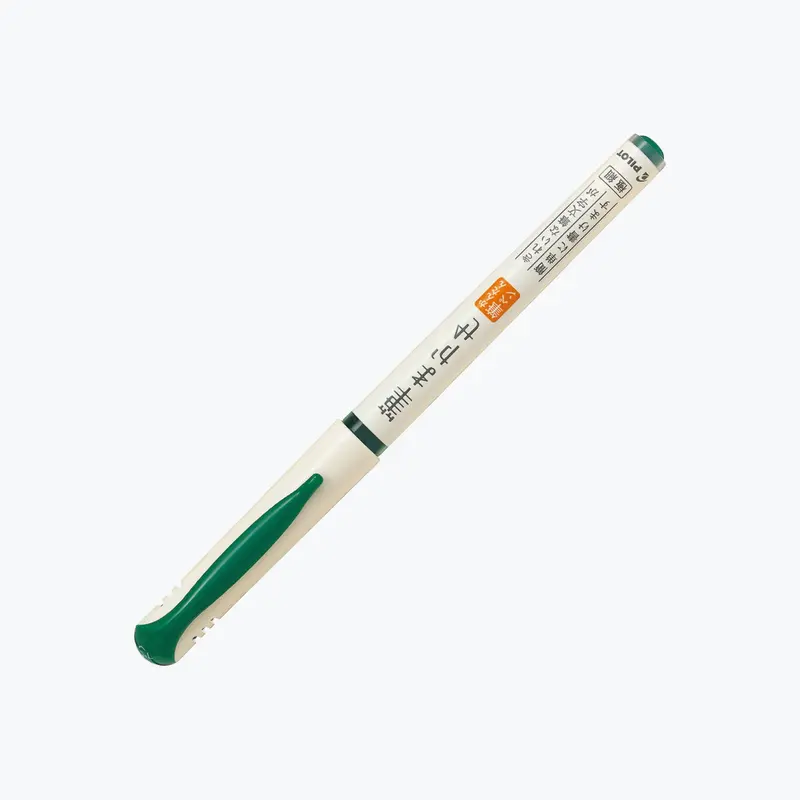 Pilot - Brush Pen - Fude-Makase - Extra-Fine - Green 1