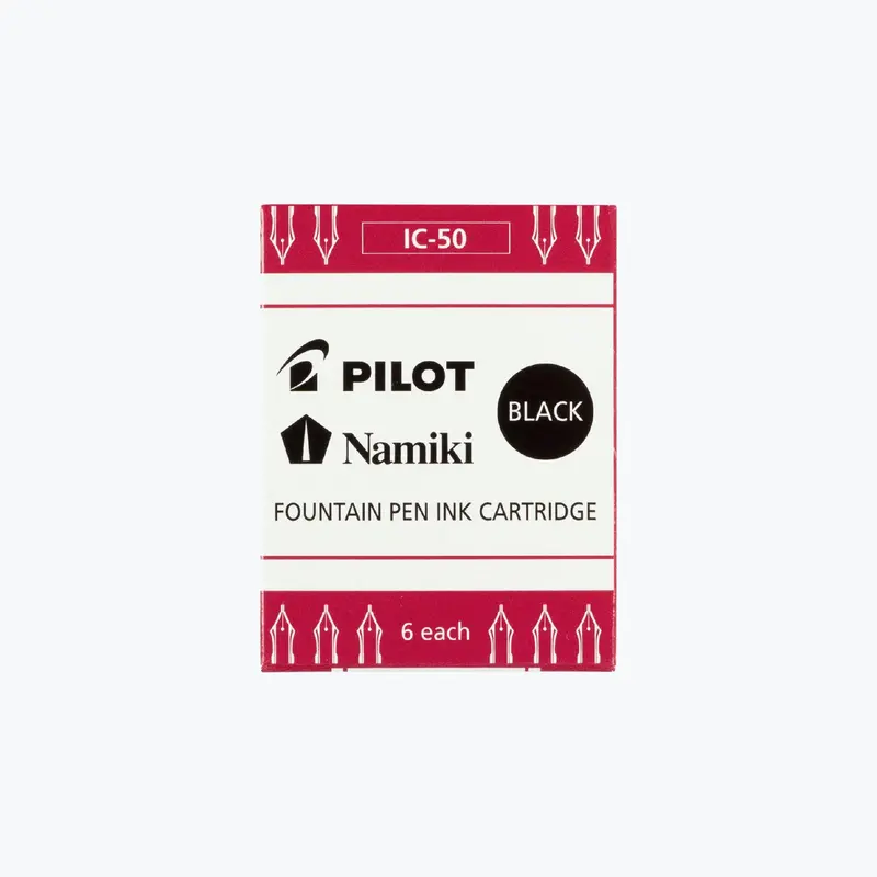 Pilot - Fountain Pen Cartridges - Namiki - Black 1