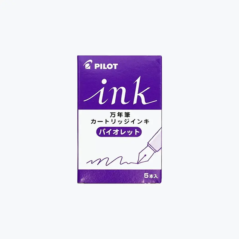 Pilot - Fountain Pen Cartridges - Regular - Violet 1
