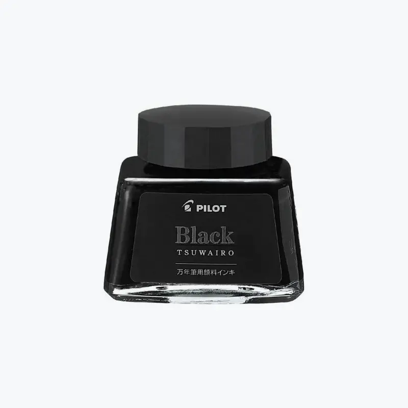 Pilot - Fountain Pen Ink - Tsuwairo - Pigment - Black 1