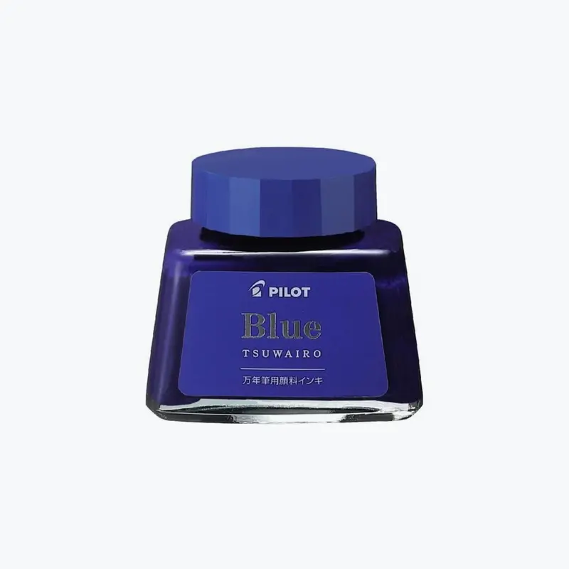 Pilot - Fountain Pen Ink - Tsuwairo - Pigment - Blue 1