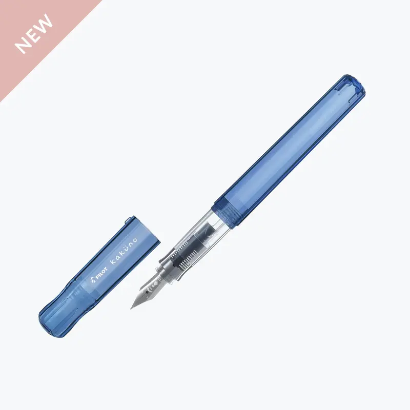 Pilot - Fountain Pen - Kakuno - Transparent Blue 1