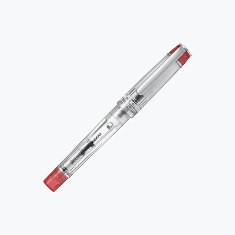 Pilot - Fountain Pen - Prera Transparent - Red 1