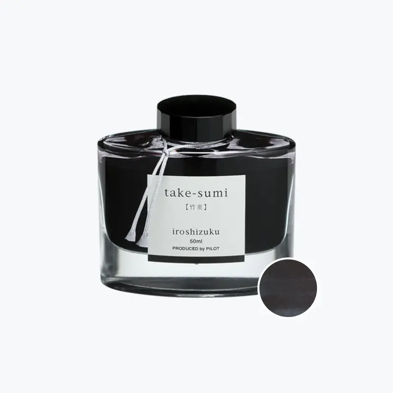 Pilot - Iroshizuku Ink - Bamboo Charcoal (Take-Sumi) 1