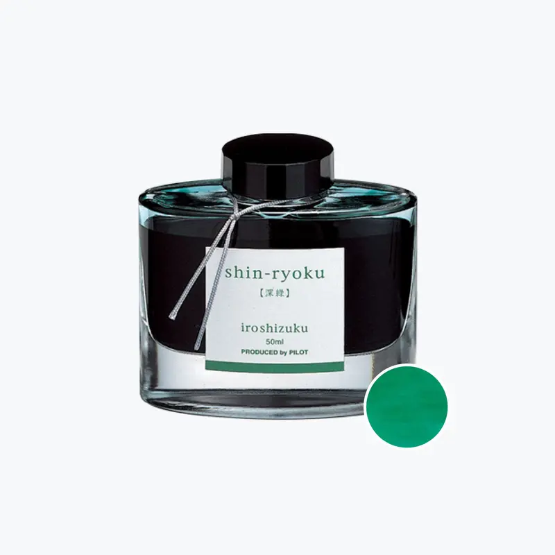 Pilot - Iroshizuku Ink - Forest Green (Shin-Ryoku) 1