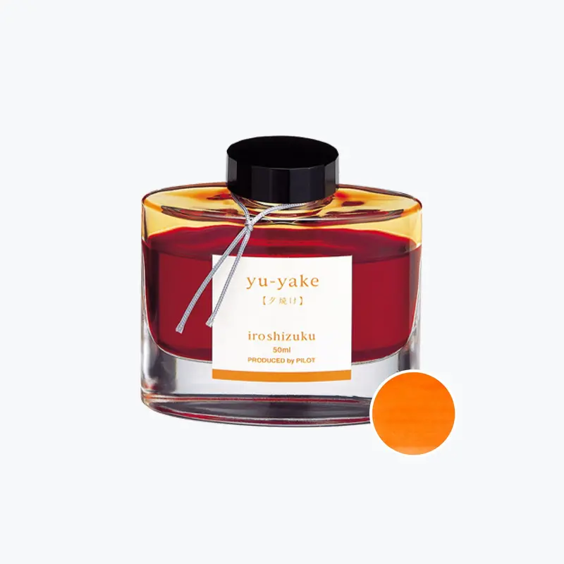 Pilot - Iroshizuku Ink - Sunset (Yu-Yake) 1