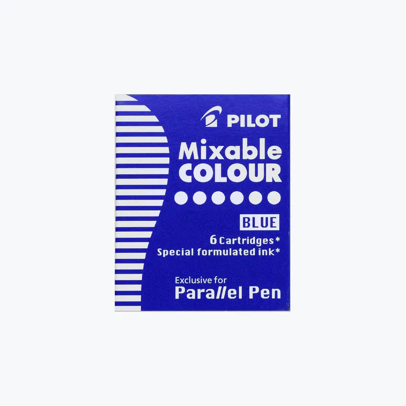 Pilot - Parallel Cartridges - Mixable Colour - Blue 1