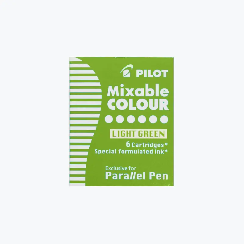 Pilot - Parallel Cartridges - Mixable Colour - Light Green 1