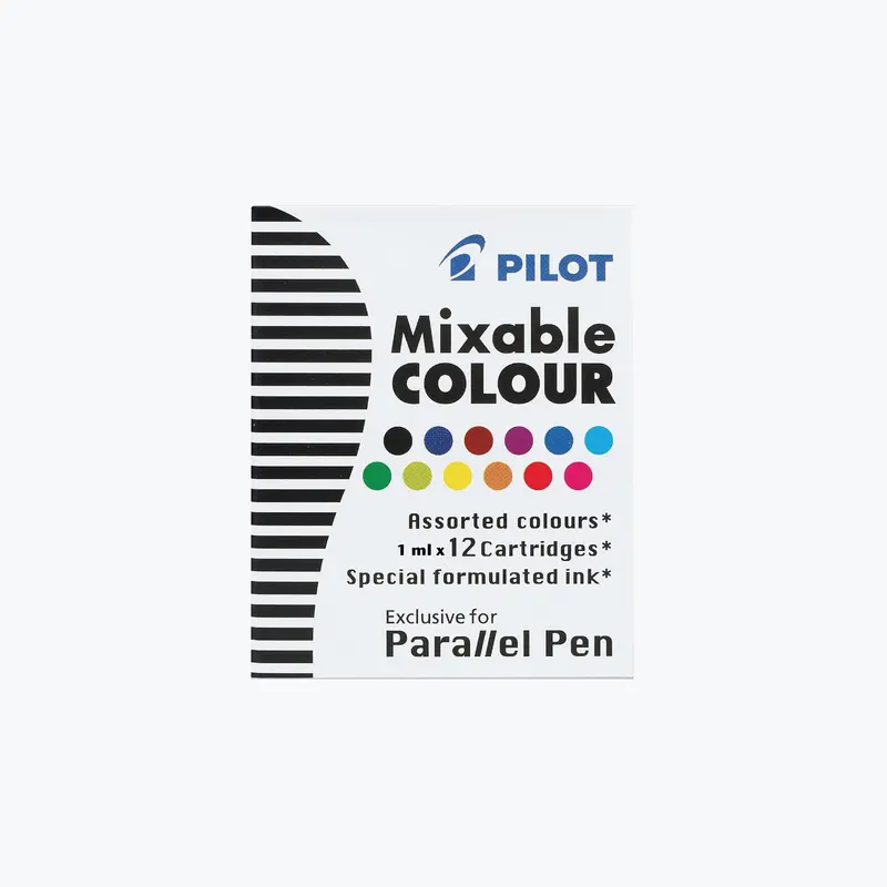 Pilot - Parallel Cartridges - Mixable Colour - Mixed 1