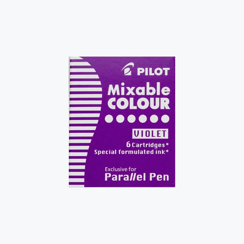 Pilot - Parallel Cartridges - Mixable Colour - Violet 1