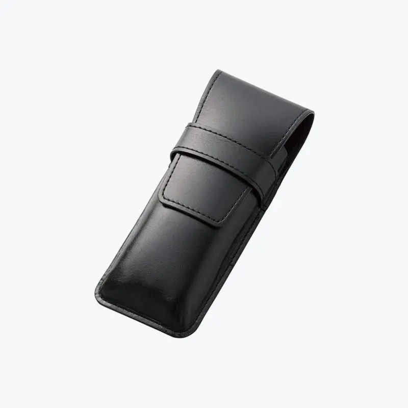 Pilot - Pen Pouch - Leather - For Three - Black 1