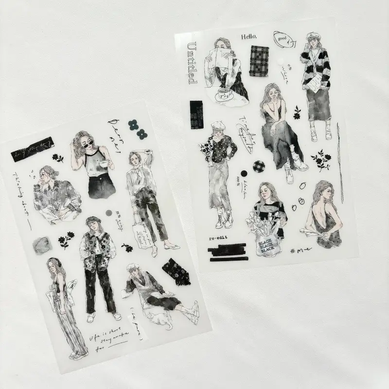Pion - Planner Sticker - Black 1