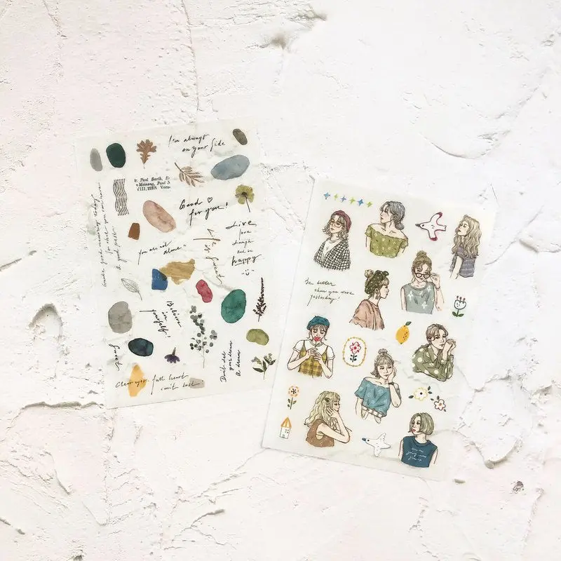 Pion - Planner Sticker - Colour Block <Outgoing> 1