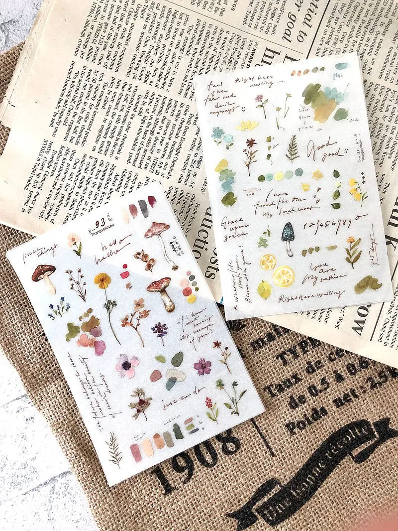 Pion - Planner Sticker - Garden <Outgoing> 1