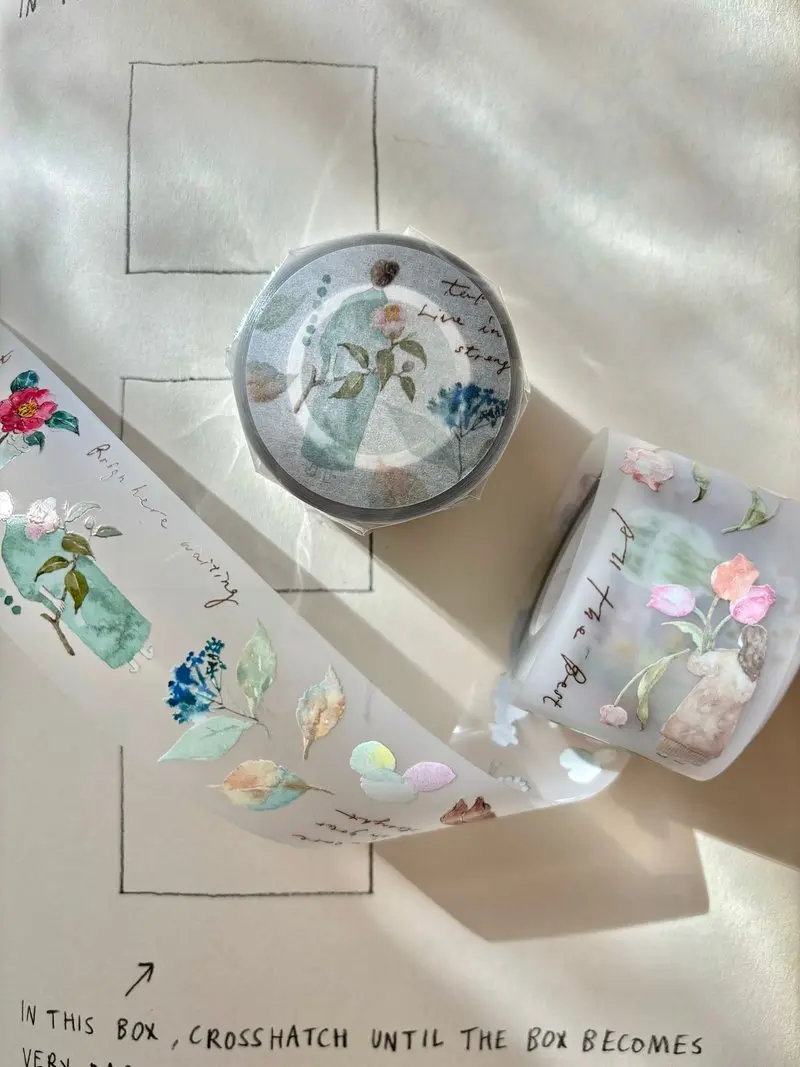 Pion - Washi Tape - Mini Girl 02 (Pet) 1