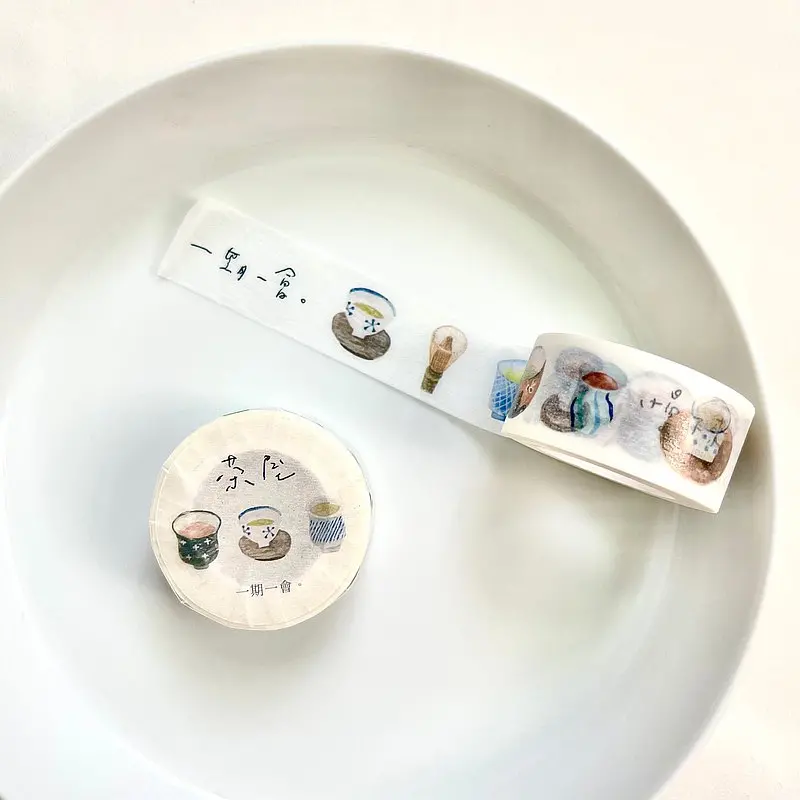 Pion - Washi Tape - Tea House 1