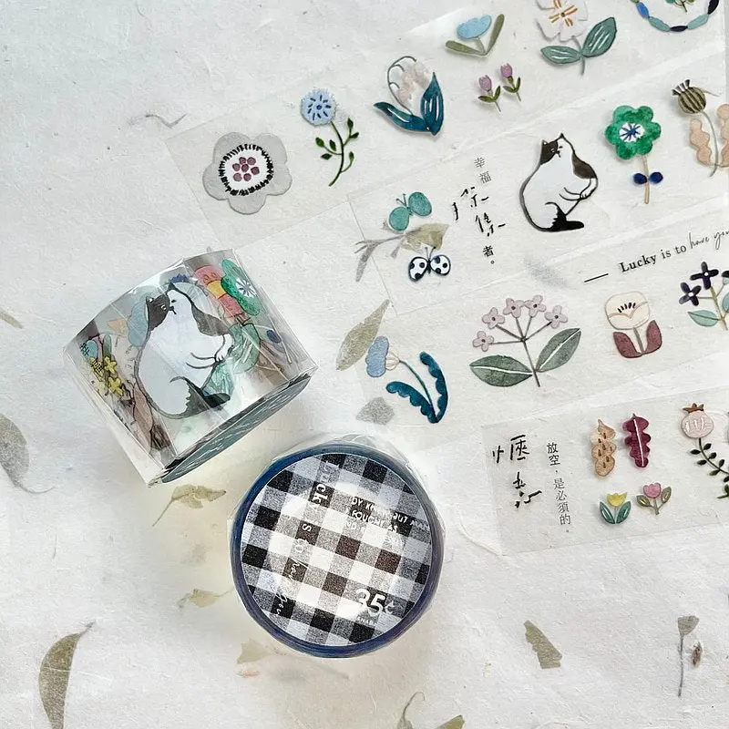 Pion - Washi Tape - Twilight Flower Town (Pet) 1