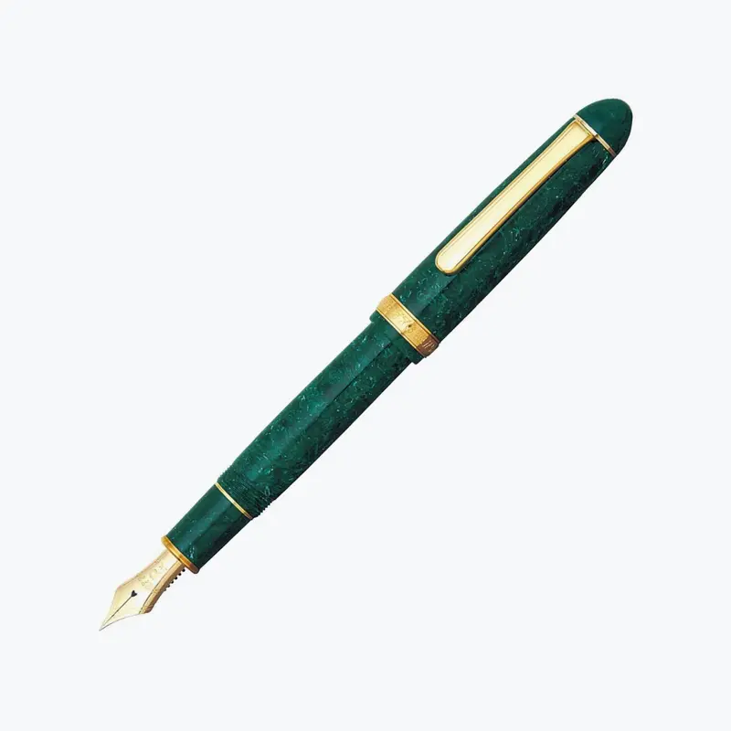 Platinum - Fountain Pen - #3776 Century - Celluloid - Jade 1