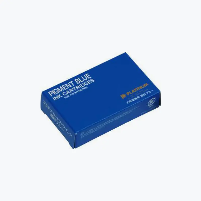 Platinum - Fountain Pen Ink - Cartridges - Pigment - #60 Blue 1