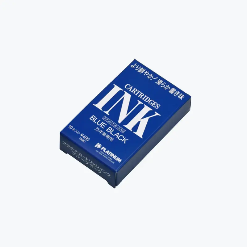 Platinum - Fountain Pen Ink - Cartridges - Standard - Blue-Black 1
