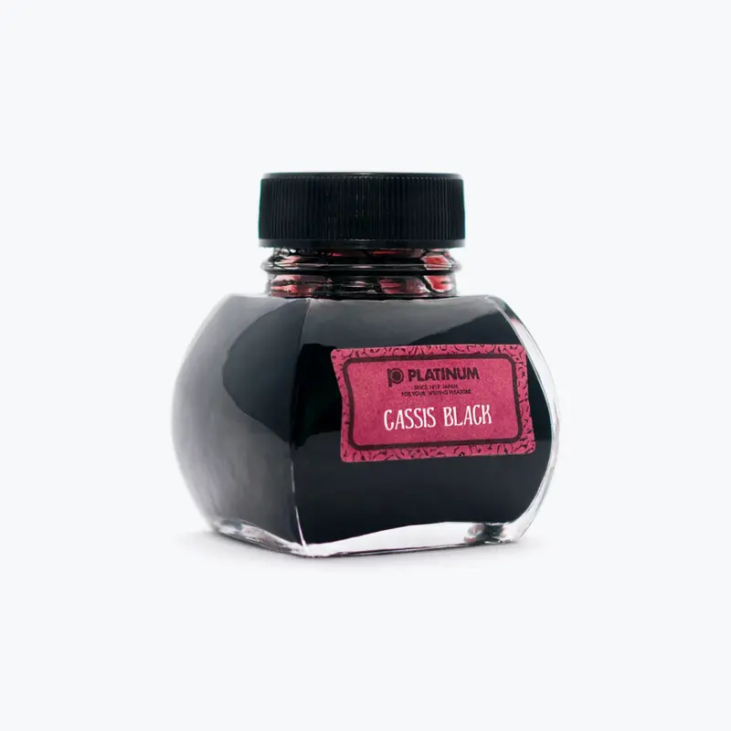 Platinum - Fountain Pen Ink - Classic - #15 Cassis Black 1