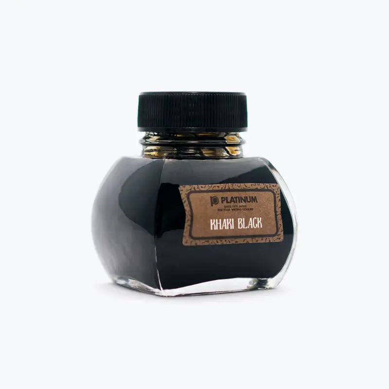 Platinum - Fountain Pen Ink - Classic - #61 Khaki Black 1