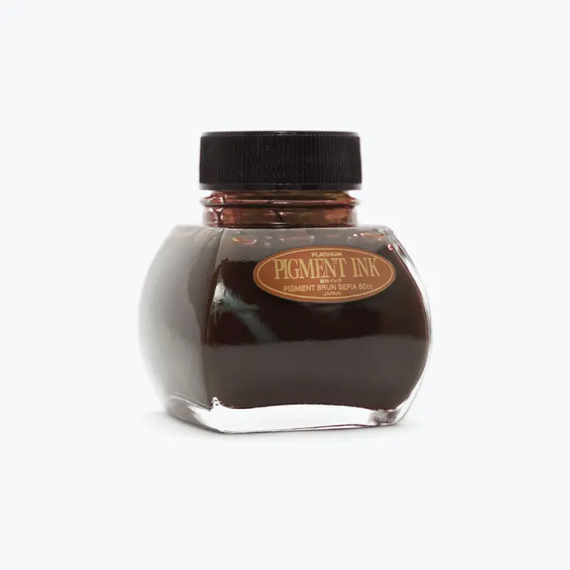 Platinum - Fountain Pen Ink - Pigment - #65 Brun Sepia 1