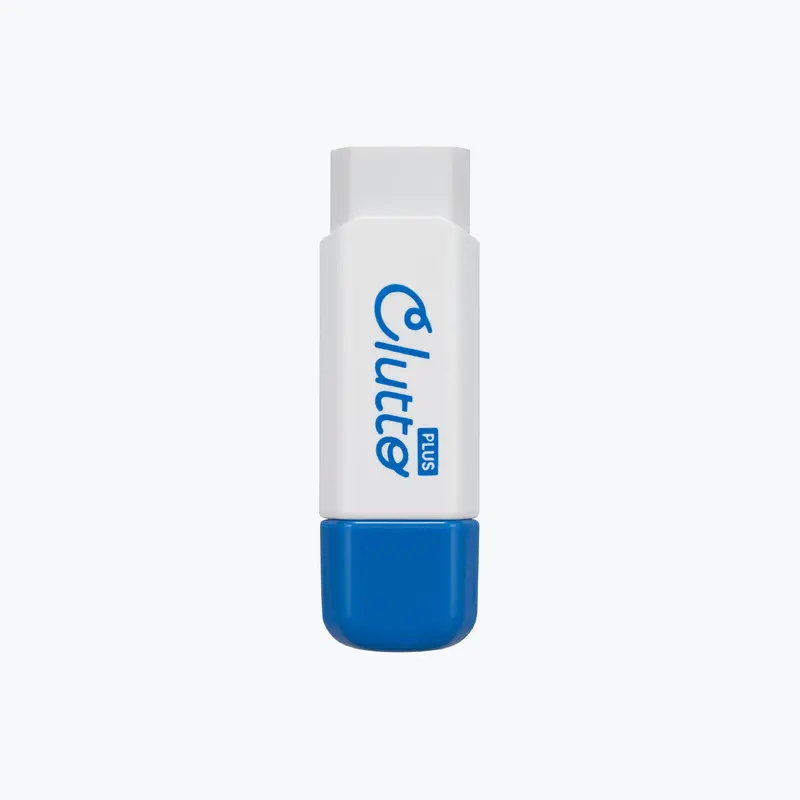 Plus - Eraser - Clutto - Blue 1