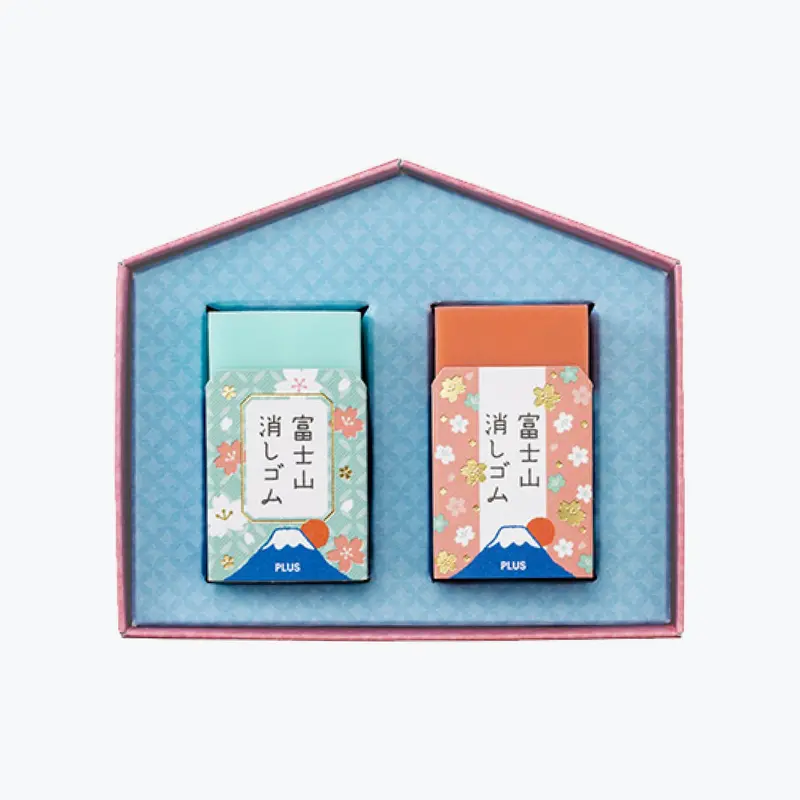 Plus - Eraser Set - Air-In - Mt. Fuji - Sakura 1