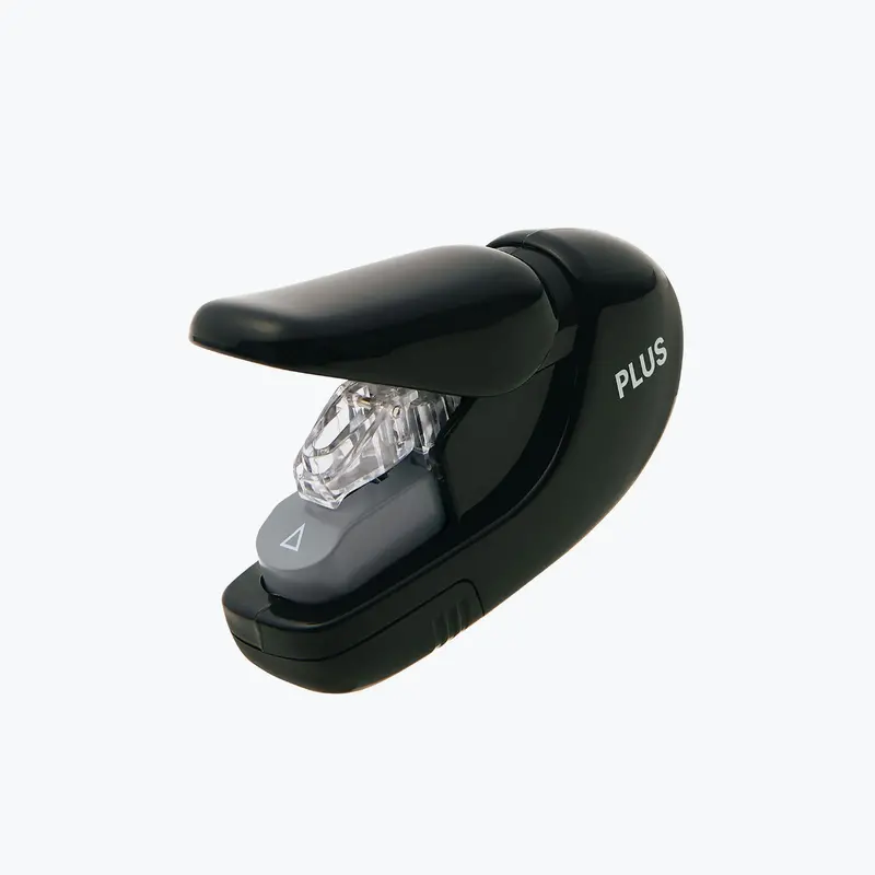 Plus - Stapler - Staple-Free Stapler - Black 1