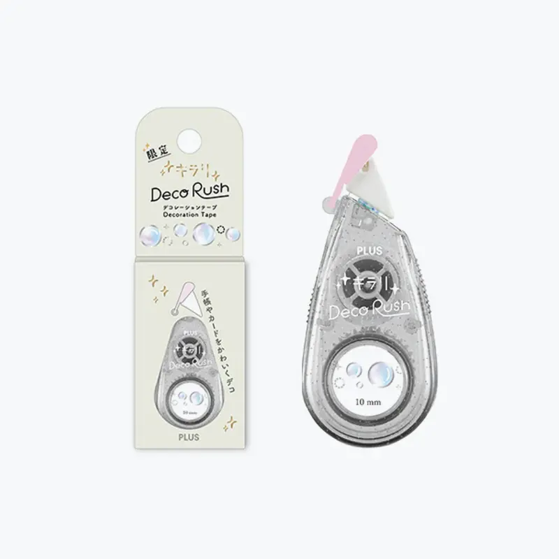 Plus - Washi Tape - Deco Rush - Kirari - 10Mm - Bubbles 1