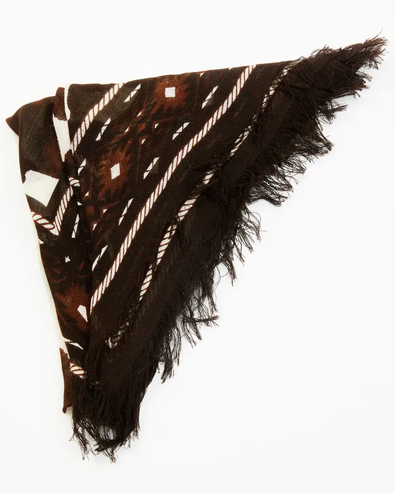 Ponderosa Cow Print Bandana 1