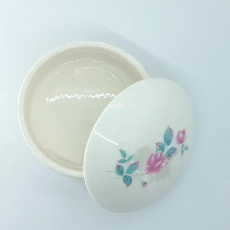 Porcelain Powder Jar 1