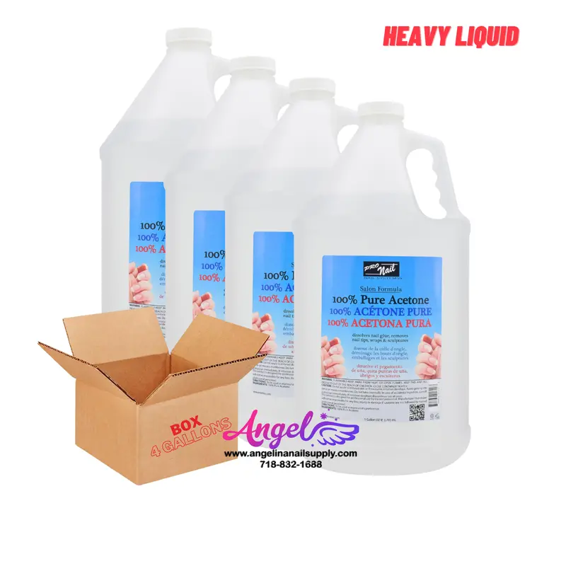 Pronail 100% Acetone (Box/ 4 Pcs) 1