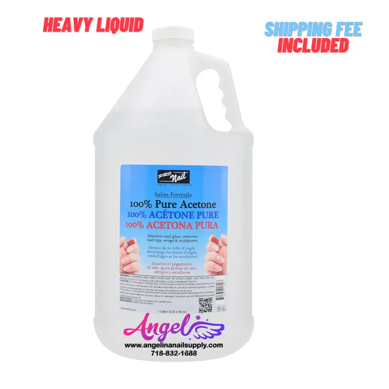 Pronail 100% Pure Acetone (Gallon) 1