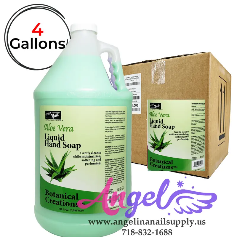 Pronail Hand Soap - Aloe (Box/4Gal) 1