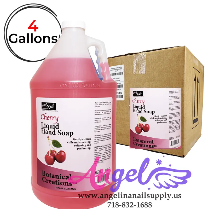 Pronail Hand Soap - Cherry (Box/4Gal) 1
