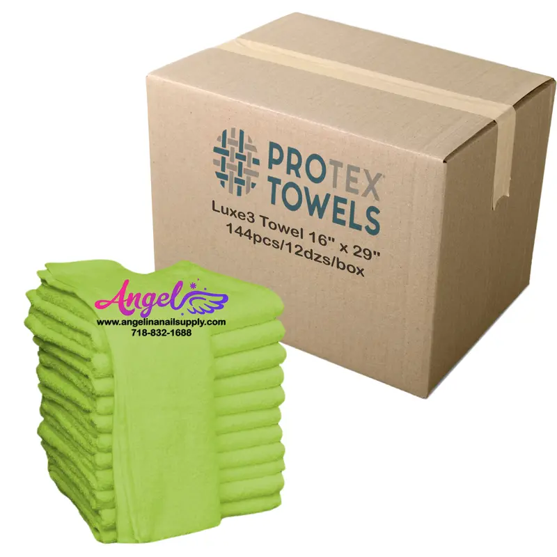 Protex Luxe3 Towel 16" X 29" - Lime Green (Box Of 144) 1