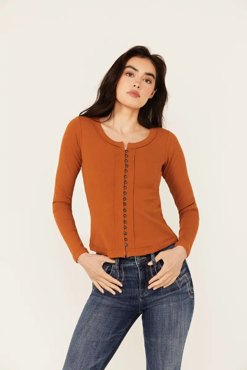 Rambling Long Sleeve Button-Down Shirt 1