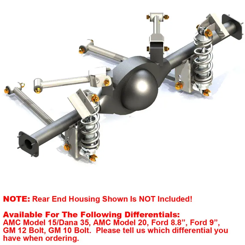 Rear 4-Link Coil-Over Suspension System, 1967 Amc Marlin - Drop Ships In Approx. 4-6 Weeks 1