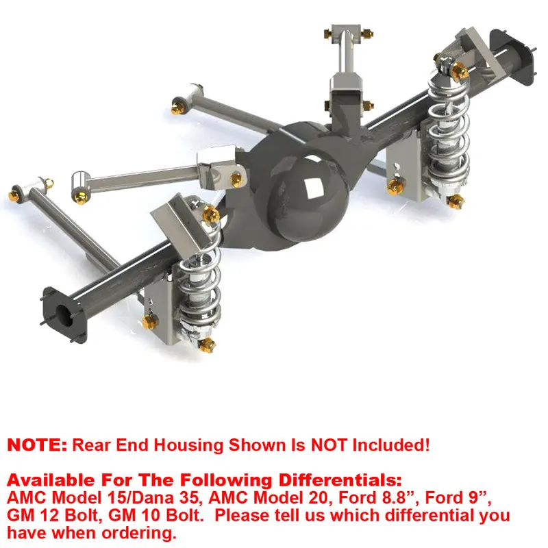 Rear 4-Link Coil-Over Suspension System, 1971-78 Amc Matador - Drop Ships In Approx. 4-6 Weeks 1