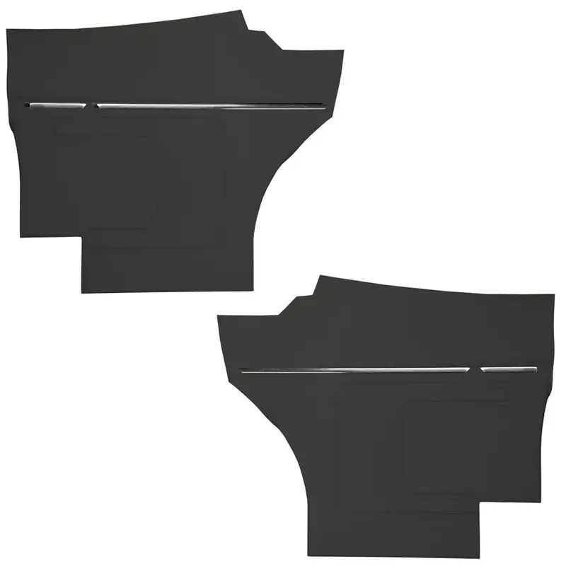 Rear Interior Panel Set, Unassembled, 1969 Amc Javelin (5 Colors) - Drop Ships In Approx. 3 Months 1